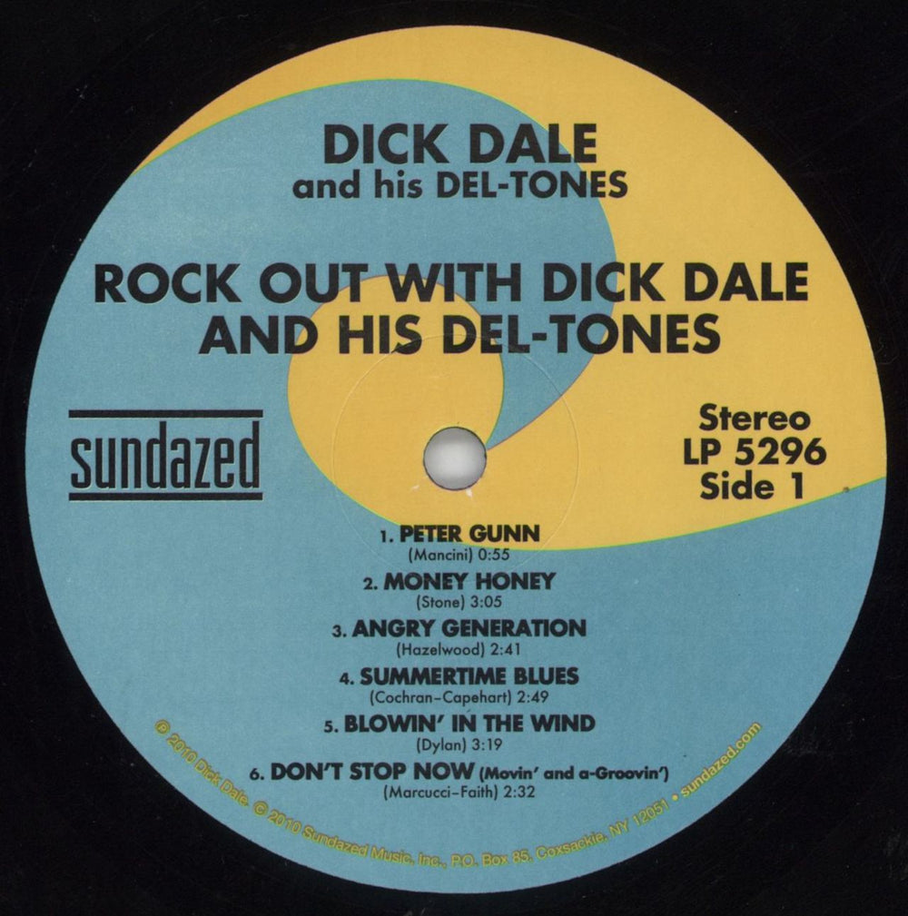 Dick Dale Rock Out With Dick Dale And His Del-Tones-Live At Ciro's US vinyl LP album (LP record) DKDLPRO808083