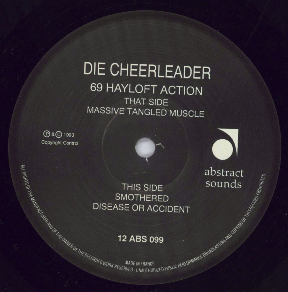 Die Cheerleader 69 Hayloft Action French 12" vinyl single (12 inch record / Maxi-single) DXM12HA830047