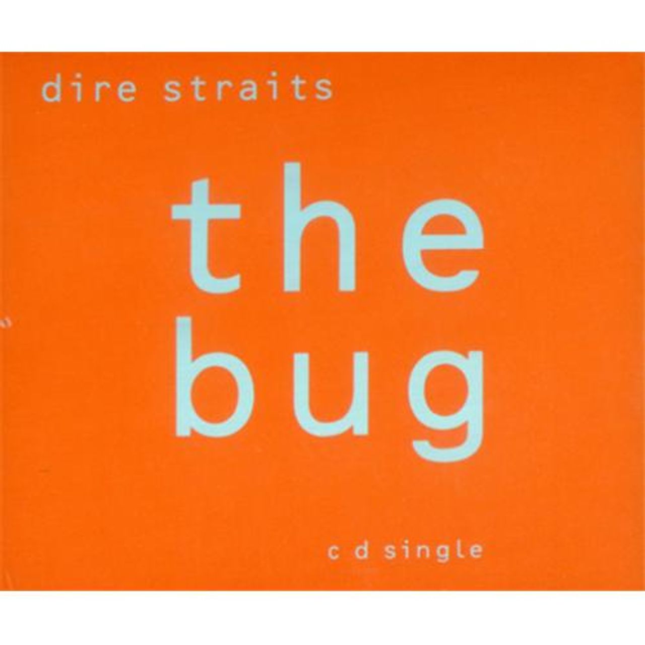 Dire Straits The Bug UK CD single (CD5 / 5") DSCD19