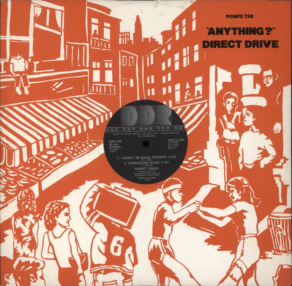 Direct Drive Anything? UK 12" vinyl single (12 inch record / Maxi-single)