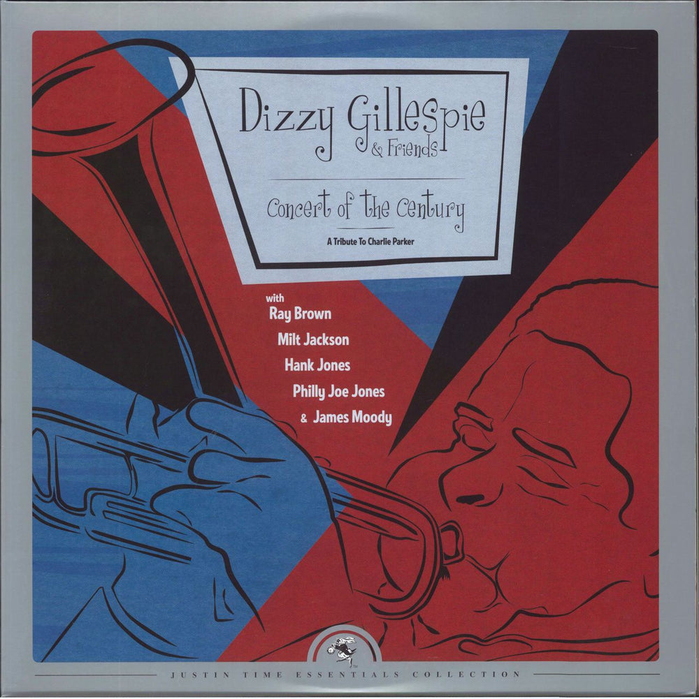 Dizzy Gillespie Concert Of The Century (A Tribute To Charlie Parker) US 2-LP vinyl record set (Double LP Album) JUST259-1