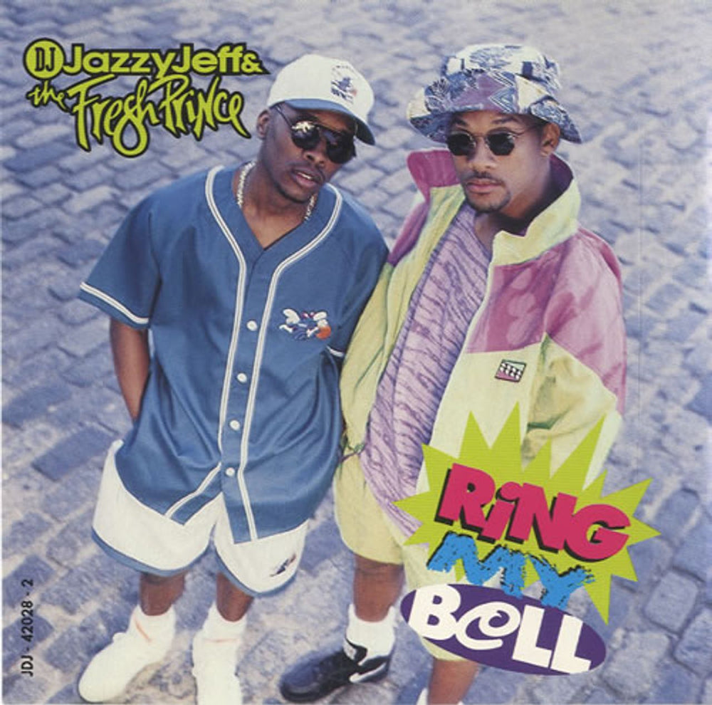 DJ Jazzy Jeff & The Fresh Prince Ring My Bell US Promo CD single (CD5 / 5") JDJ-42028-2