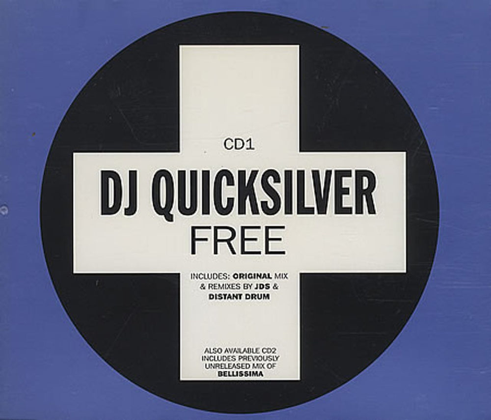 DJ Quicksilver Free German CD single (CD5 / 5") 8800913