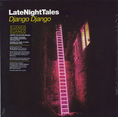 Django Django Late Night Tales - 180gram Vinyl + Stickered Shrink UK 2-LP vinyl record set (Double LP Album) ALNLP35