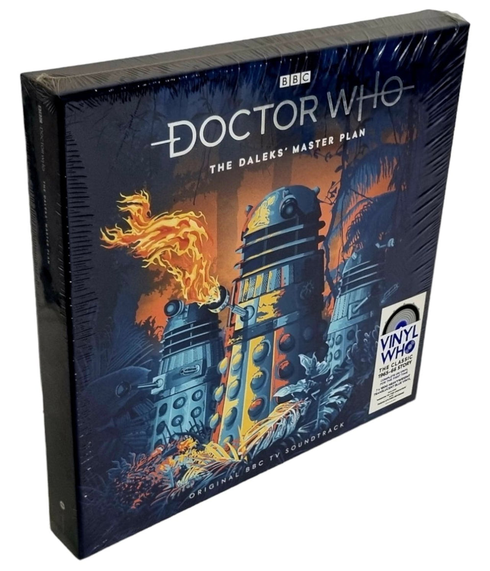 Doctor Who The Dalek's Master Plan - Sealed UK Vinyl Box Set DEMWHOBOX001