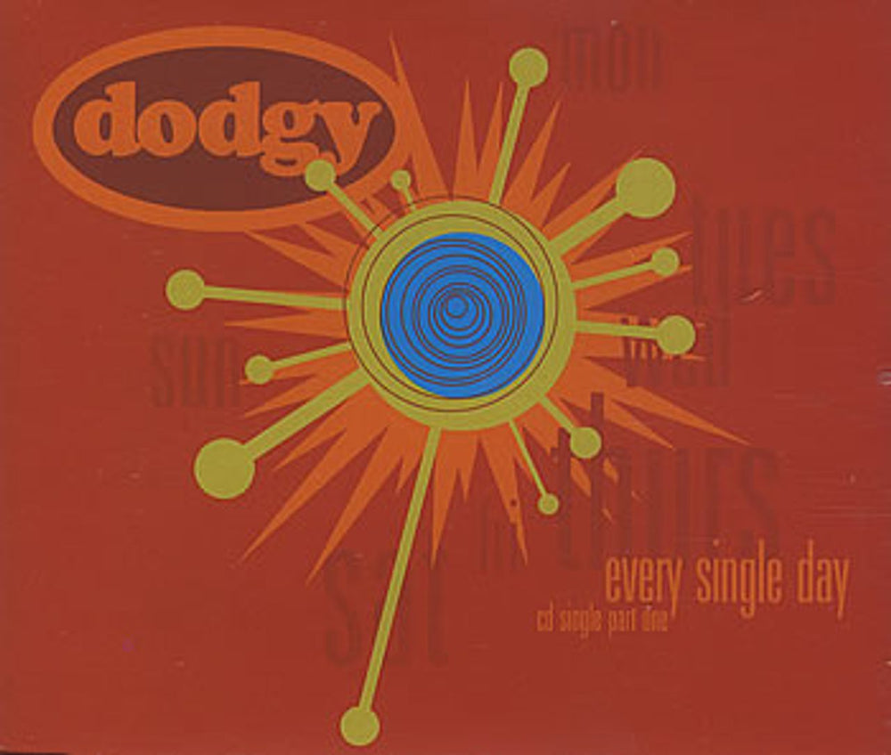 Dodgy Every Single Day UK CD single (CD5 / 5") MERCD512