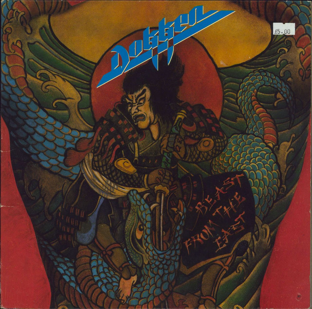 Dokken Beast From The East Canadian 2-LP vinyl record set (Double LP Album) 960823-1