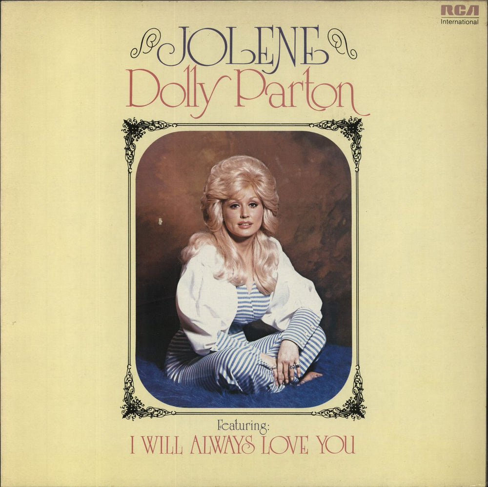 Dolly Parton Jolene UK vinyl LP album (LP record) INTS5170