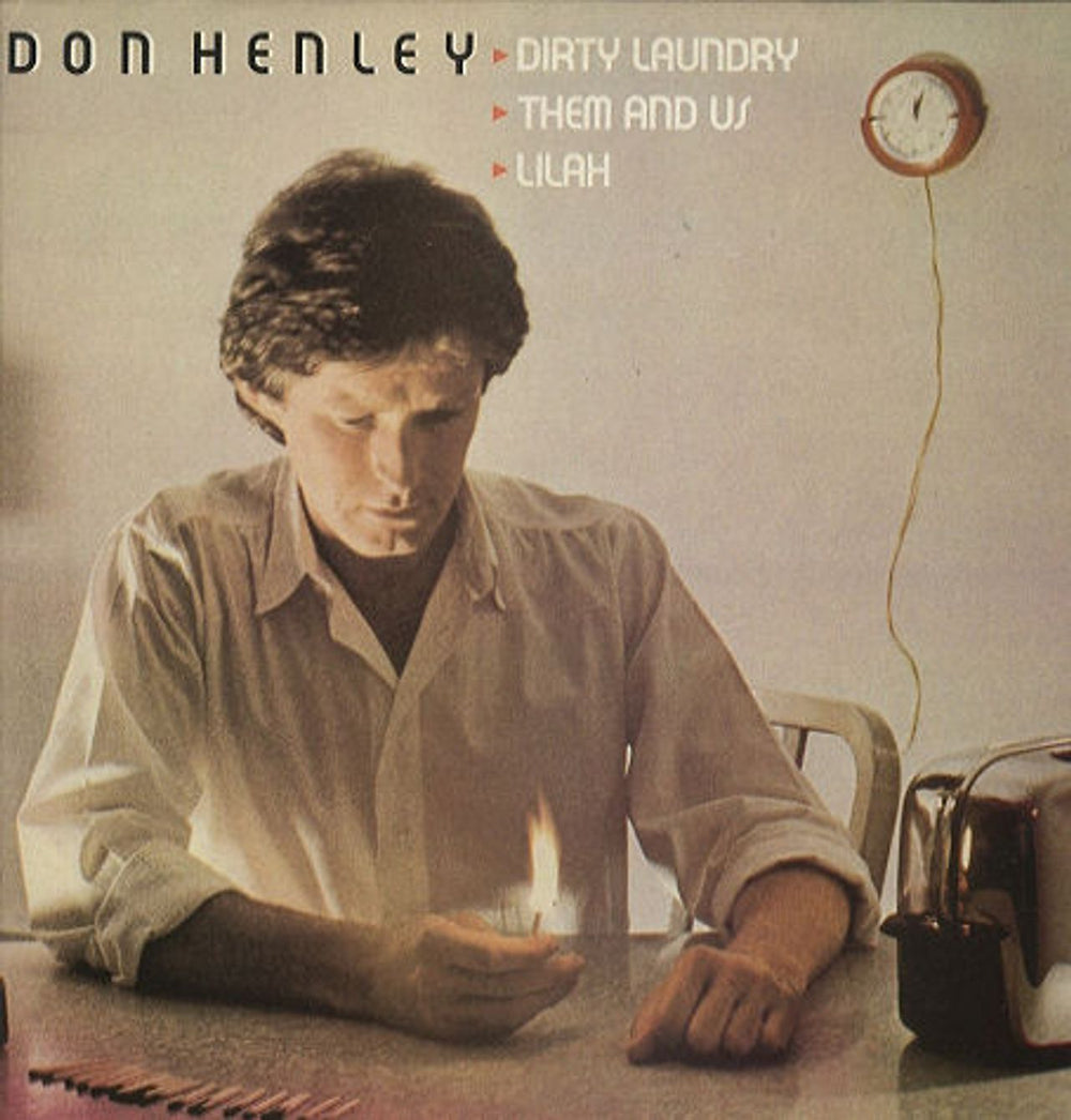 Don Henley Dirty Laundry UK 12" vinyl single (12 inch record / Maxi-single) E9894T