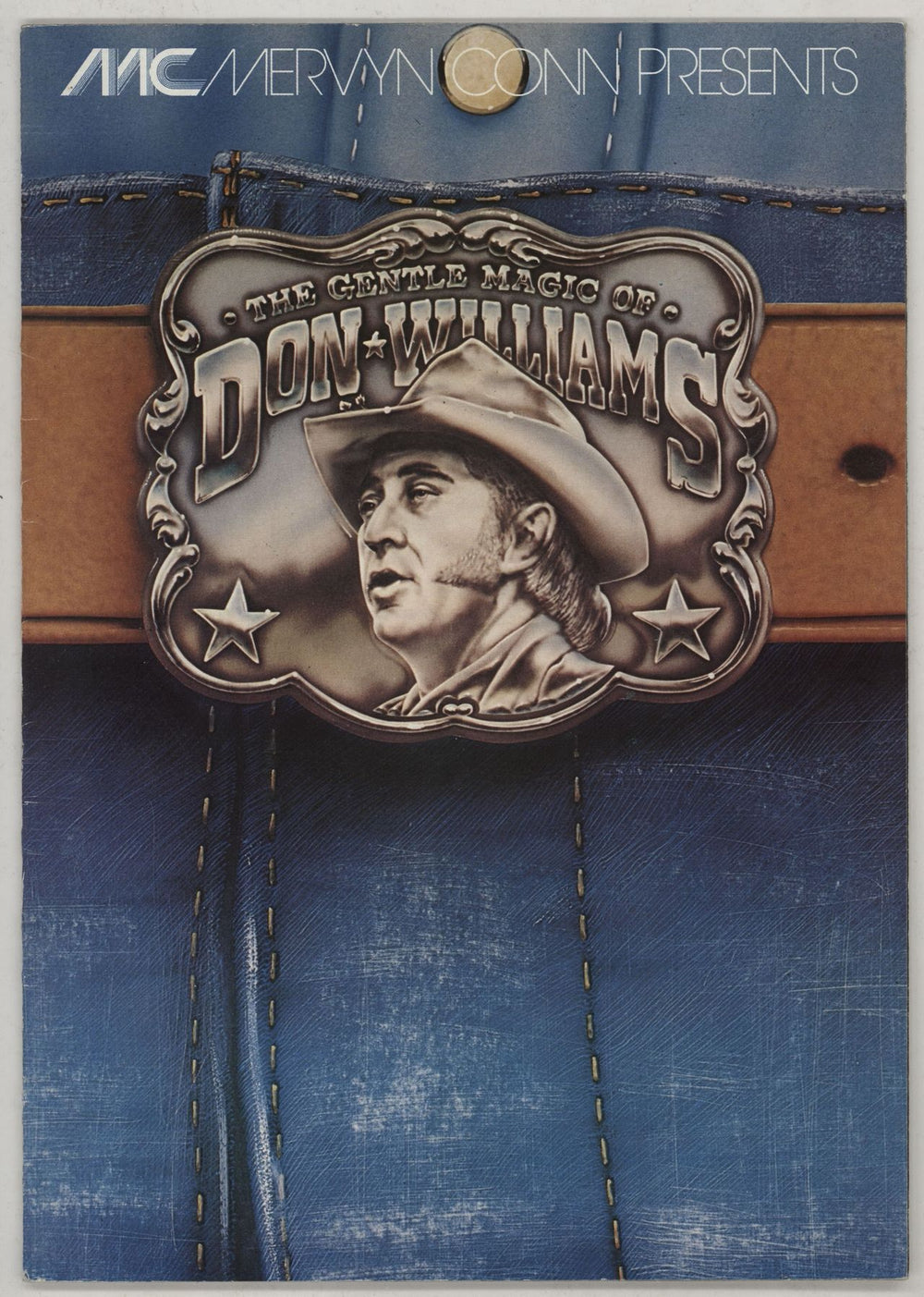 Don Williams The Gentle Magic Of Don Williams UK tour programme TOUR PROGRAMME