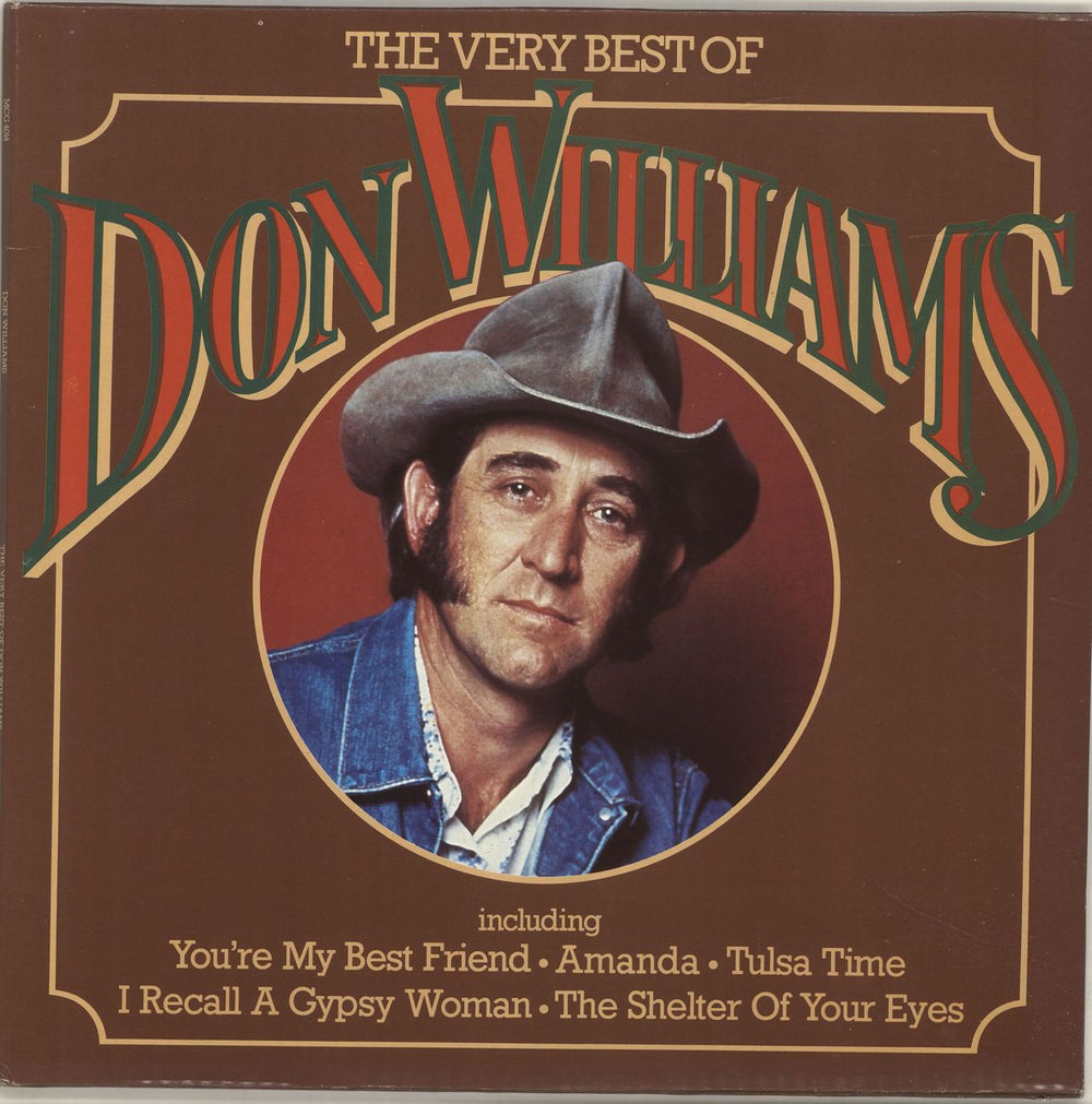 Don Williams The Very Best Of UK vinyl LP album (LP record) MCG4014