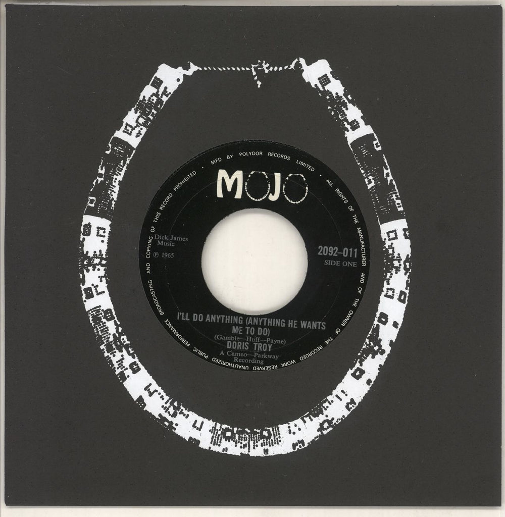 Doris Troy I'll Do Anything (Anything He Wants Me To Do) UK 7" vinyl single (7 inch record / 45) 2092-011