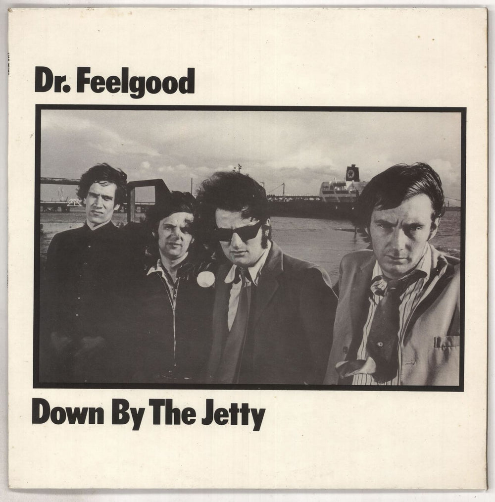 Dr Feelgood Down By The Jetty - EX UK vinyl LP album (LP record) UAS29727