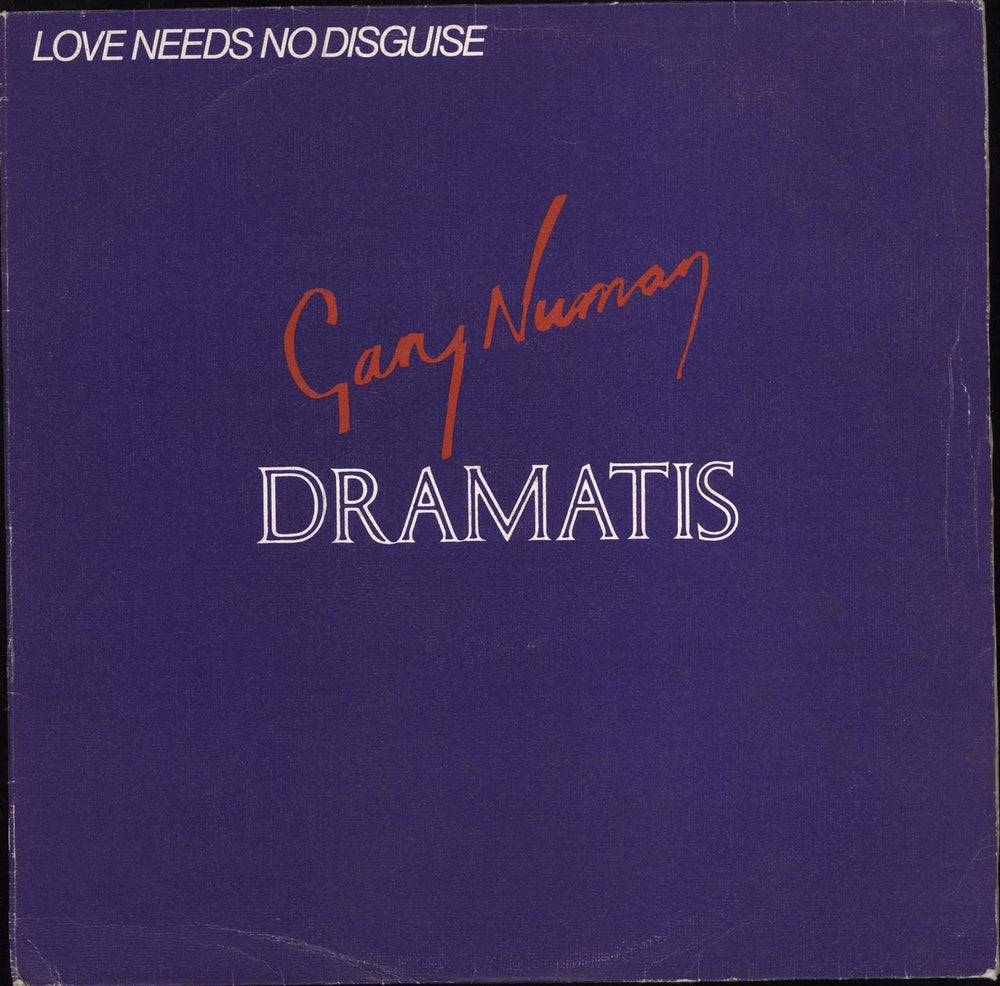 Dramatis Love Needs No Disguise UK 12" vinyl single (12 inch record / Maxi-single) BEG68T