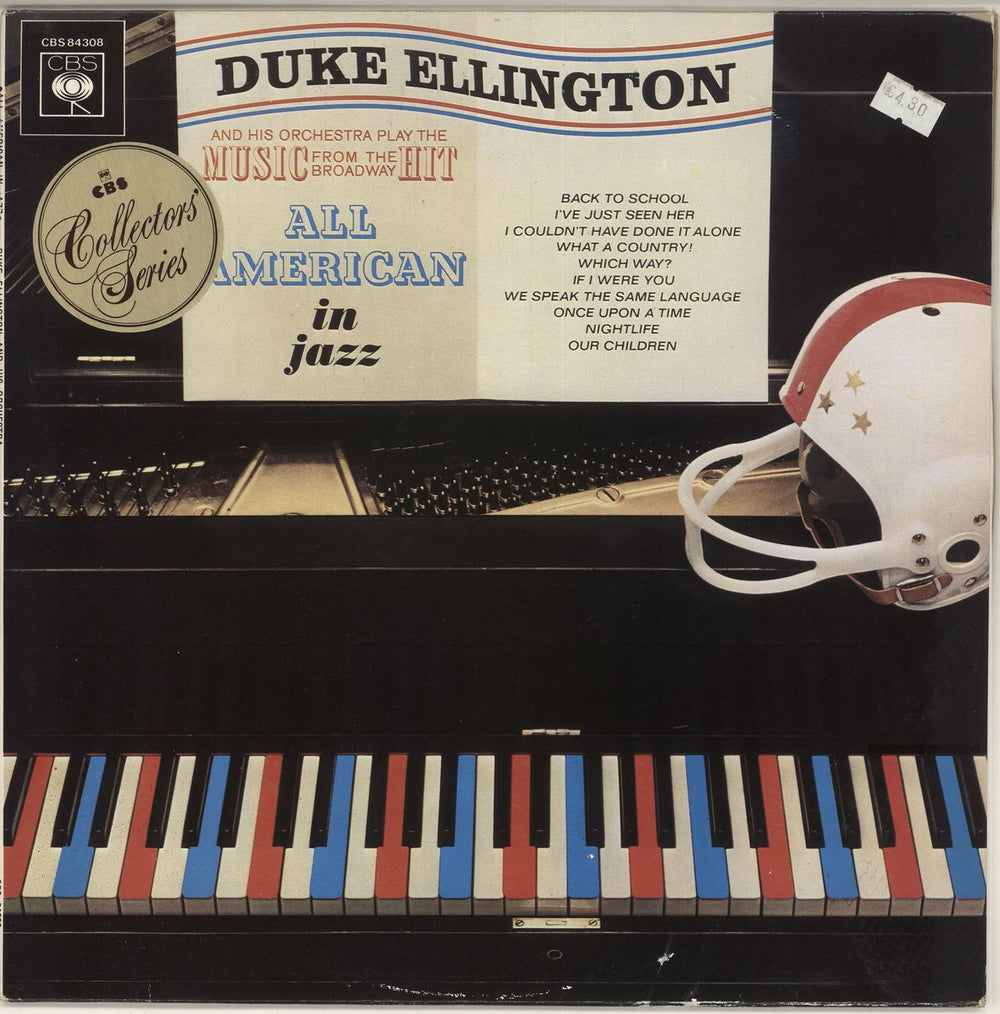 Duke Ellington All American In Jazz French vinyl LP album (LP record) 84308