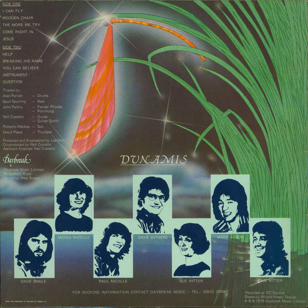 Dunamis I Can Fly UK vinyl LP album (LP record)