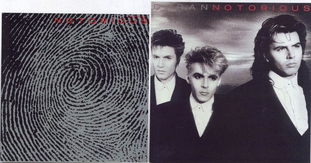 Duran Duran レコード 付属ポスター付き Duran Duran Notorious + Poster, Stickers & Slick Japanese