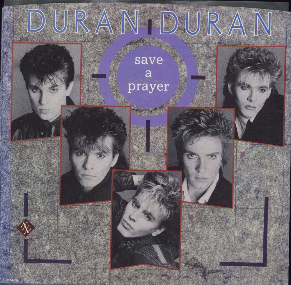 Duran Duran Save A Prayer US Promo 7" vinyl single (7 inch record / 45) 7-PRO-9330