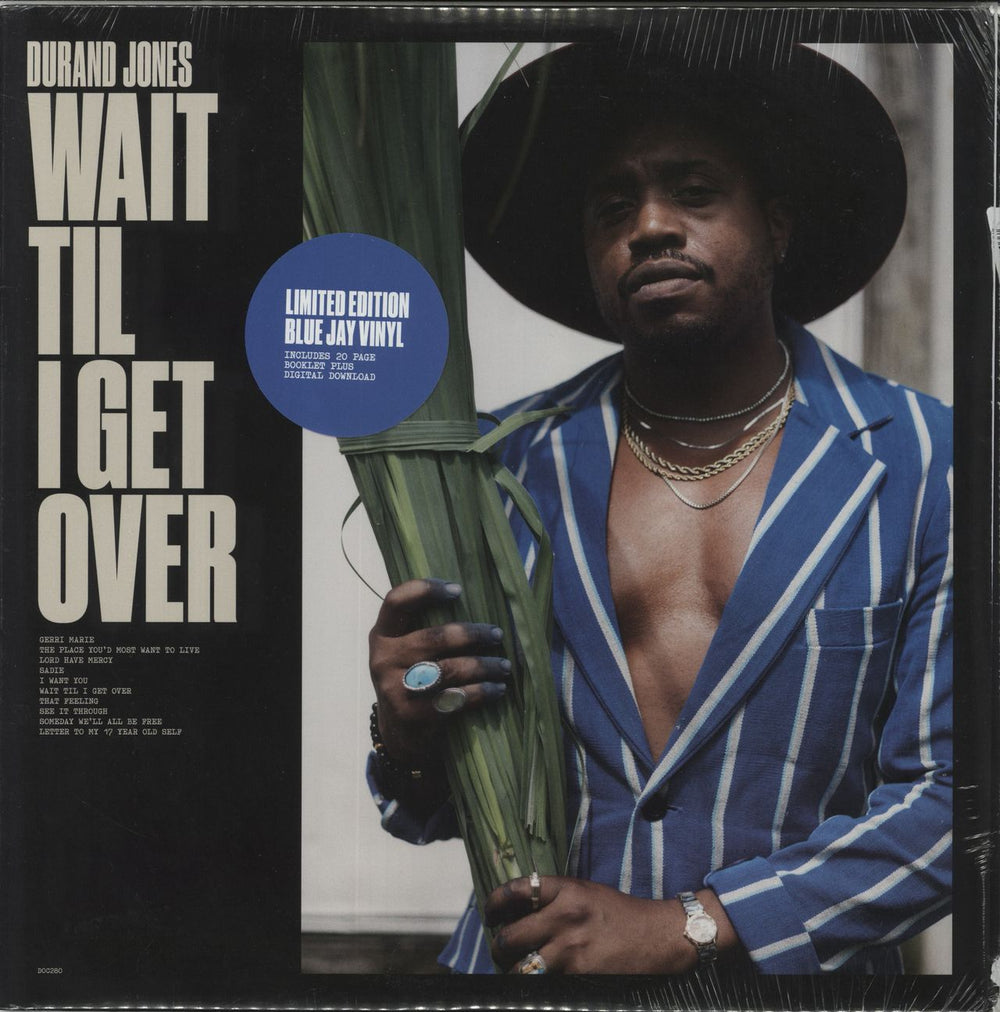 Durand Jones Wait Til I Get Over - Blue Jay Vinyl - Sealed US vinyl LP album (LP record) DOC280