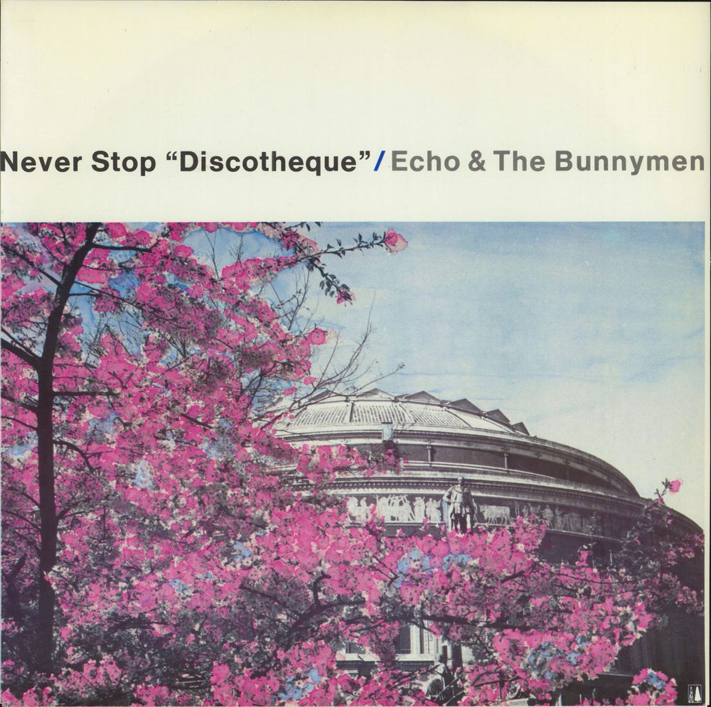 Echo & The Bunnymen Never Stop 'Discotheque' UK 12" vinyl single (12 inch record / Maxi-single) KOW28T