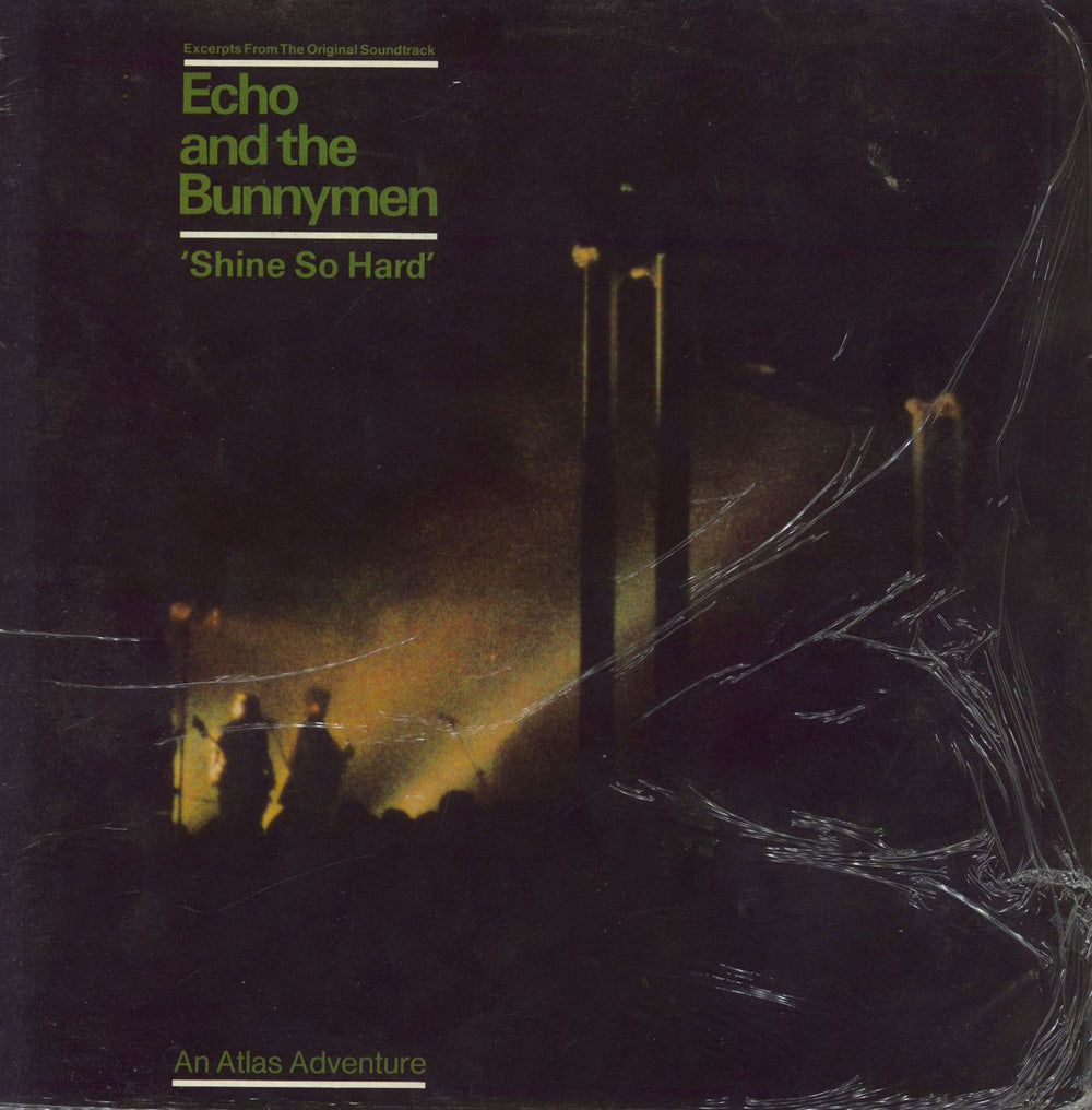 Echo & The Bunnymen Shine So Hard - Shrink UK 12" vinyl single (12 inch record / Maxi-single) ECHO1