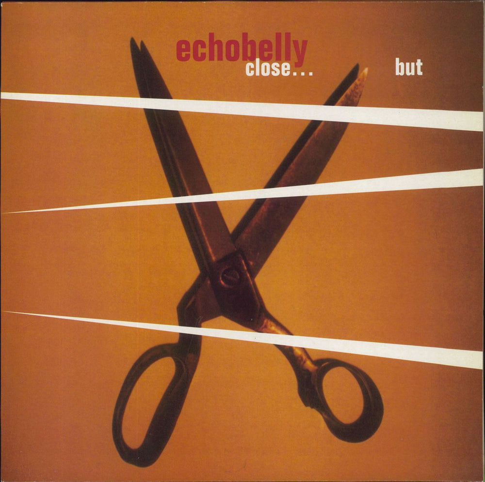 Echobelly Close... But + Poster UK 12" vinyl single (12 inch record / Maxi-single) FAUV4T