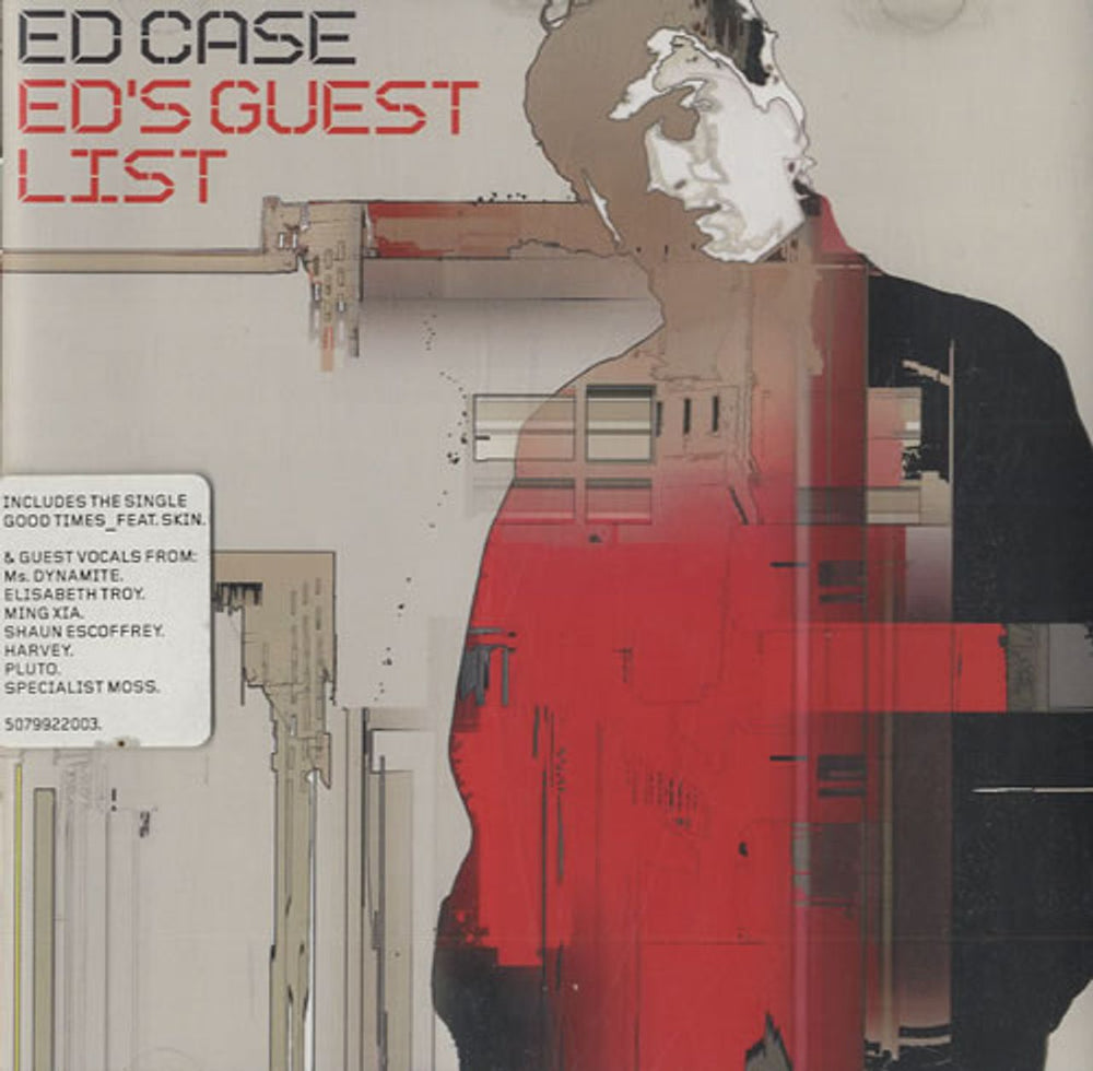 Ed Case Ed's Guest List UK CD album (CDLP) 5079922