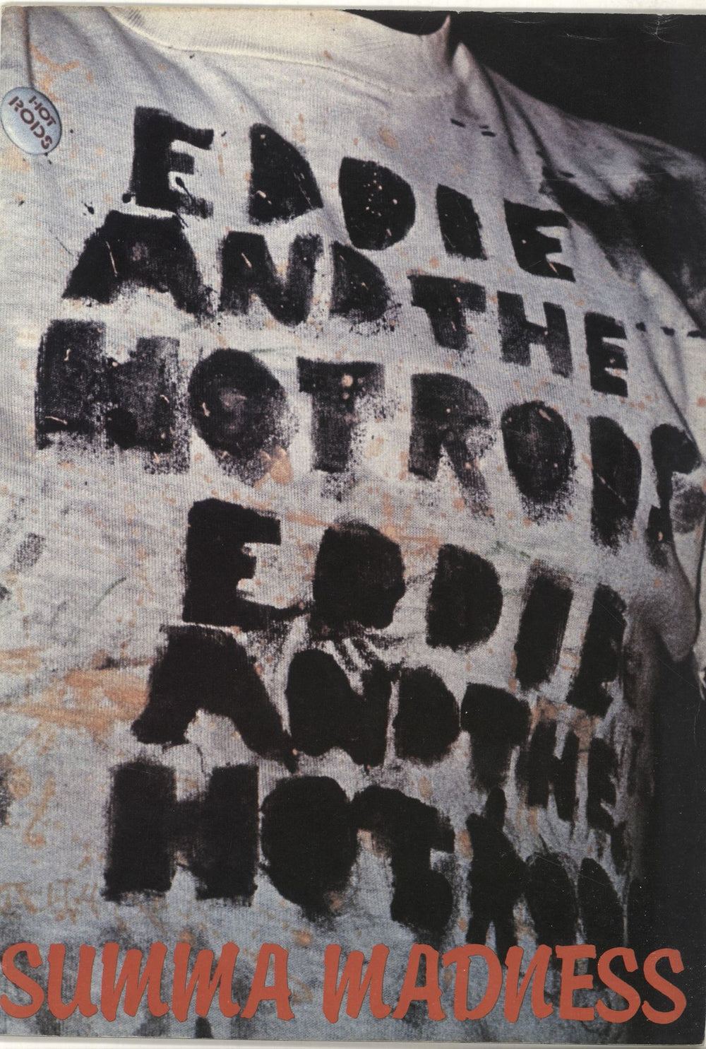 Eddie And The Hot Rods Summa Madness Tour UK tour programme TOUR PROGRAMME