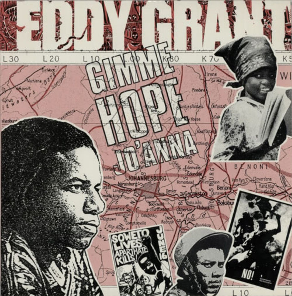 Eddy Grant Gimme Hope Jo'Anna UK 12" vinyl single (12 inch record / Maxi-single) ICE128701