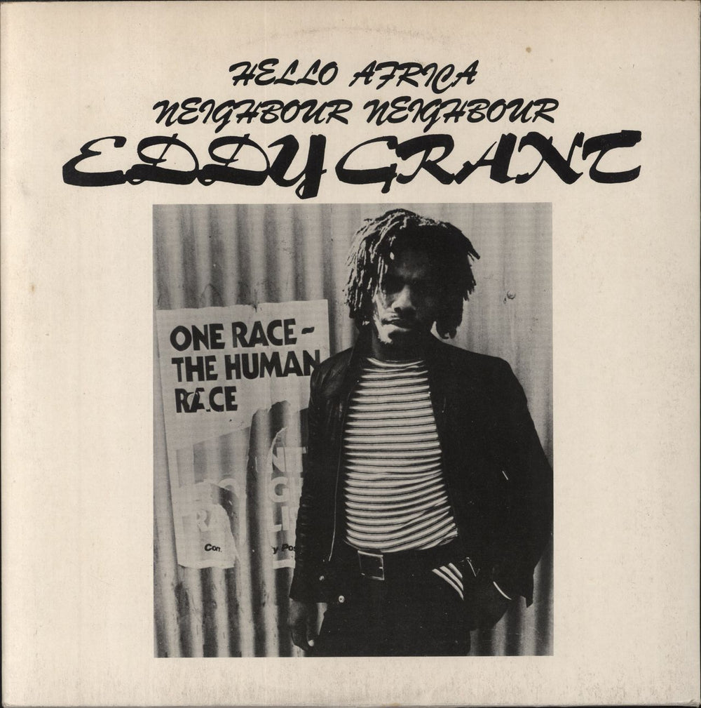 Eddy Grant Hello Africa UK 12" vinyl single (12 inch record / Maxi-single) ICE1-12