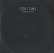 Editors Munich UK Promo CD-R acetate CD-R