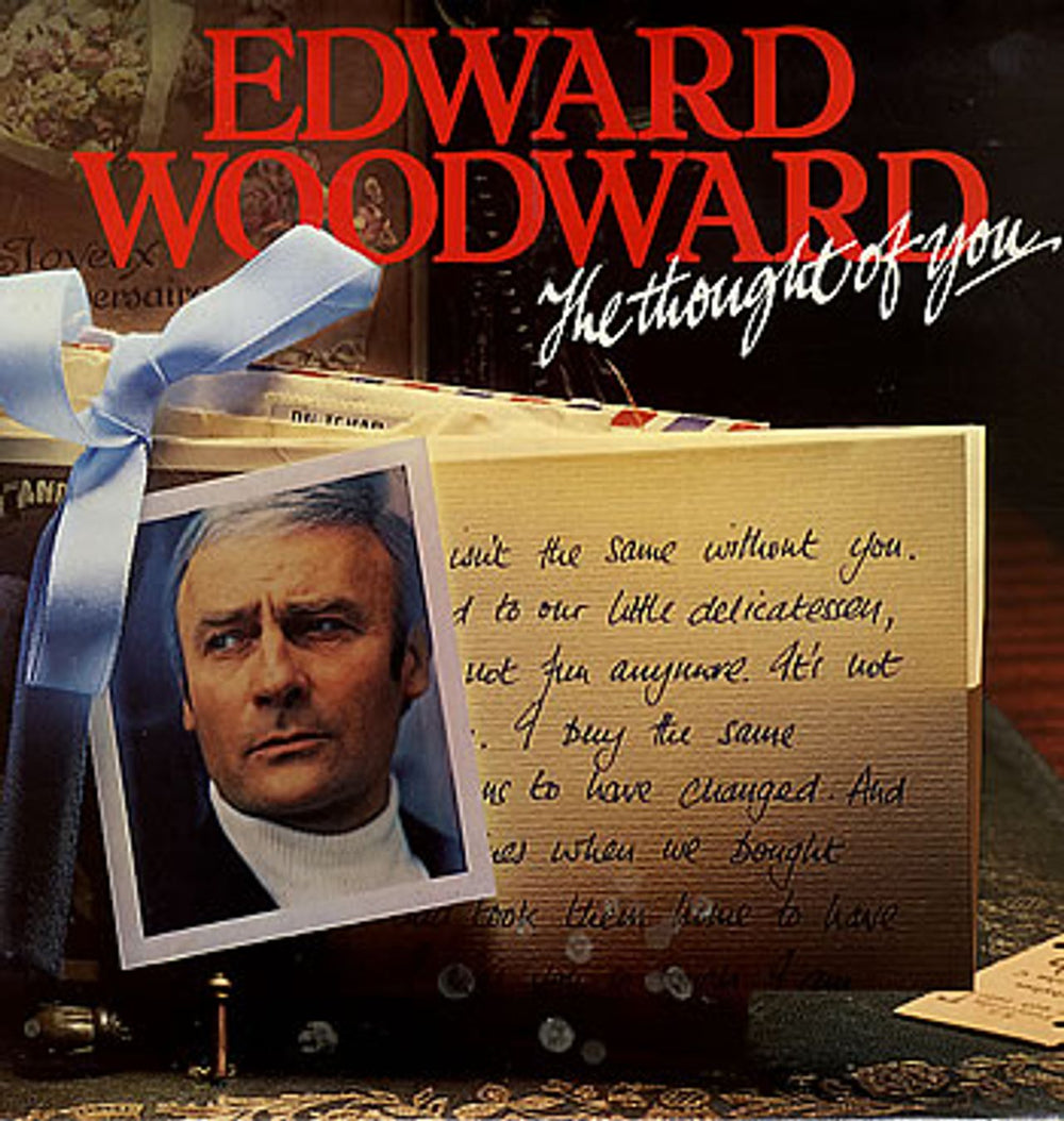 Edward Woodward The Thought Of You UK vinyl LP album (LP record) DJF20535