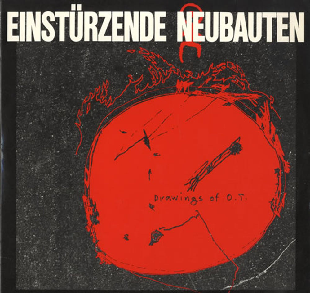 Einsturzende Neubauten Drawings Of O.T. + 12" US vinyl LP album (LP record) PVC9902