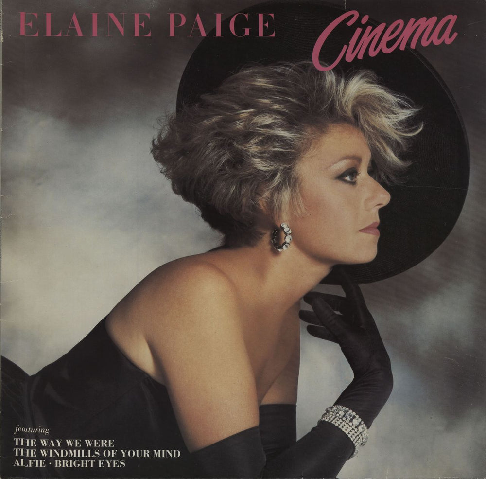 Elaine Paige Cinema German vinyl LP album (LP record) 240511-1