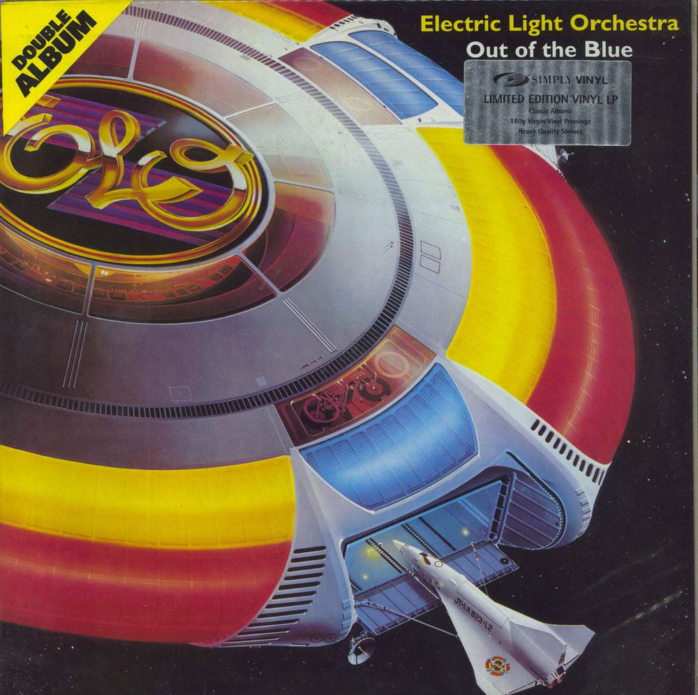 Electric Light Orchestra Out Of The Blue UK 2-LP vinyl record set (Double LP Album) SVLP101