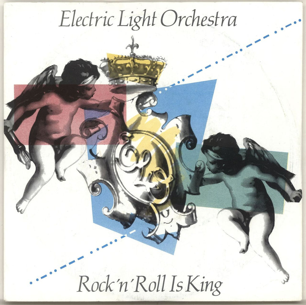 Electric Light Orchestra Rock 'n' Roll Is King - Solid UK 7" vinyl single (7 inch record / 45) A3500