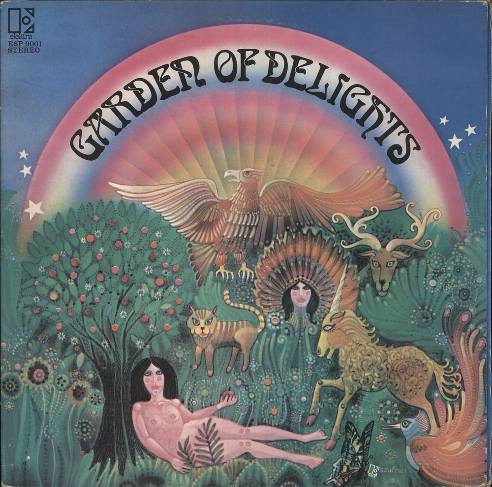 Elektra Garden Of Delights UK 2-LP vinyl record set (Double LP Album) ESP9001