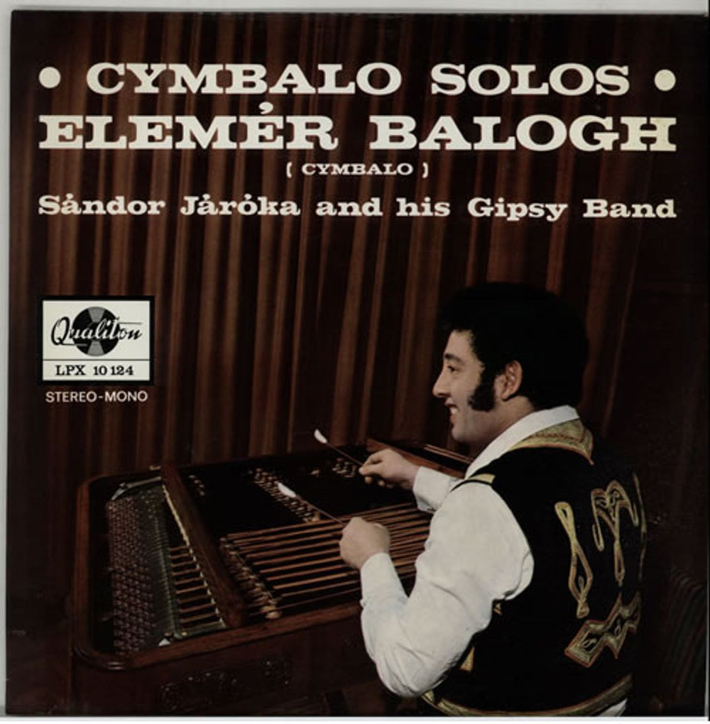 Elemér Balogh Cimbalom Szólók Hungarian vinyl LP album (LP record) LPX10124