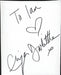 Eliza Doolittle Autograph UK memorabilia AUTOGRAPH