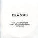 Ella Guru Park Lane Speakers UK Promo CD-R acetate BANANA4