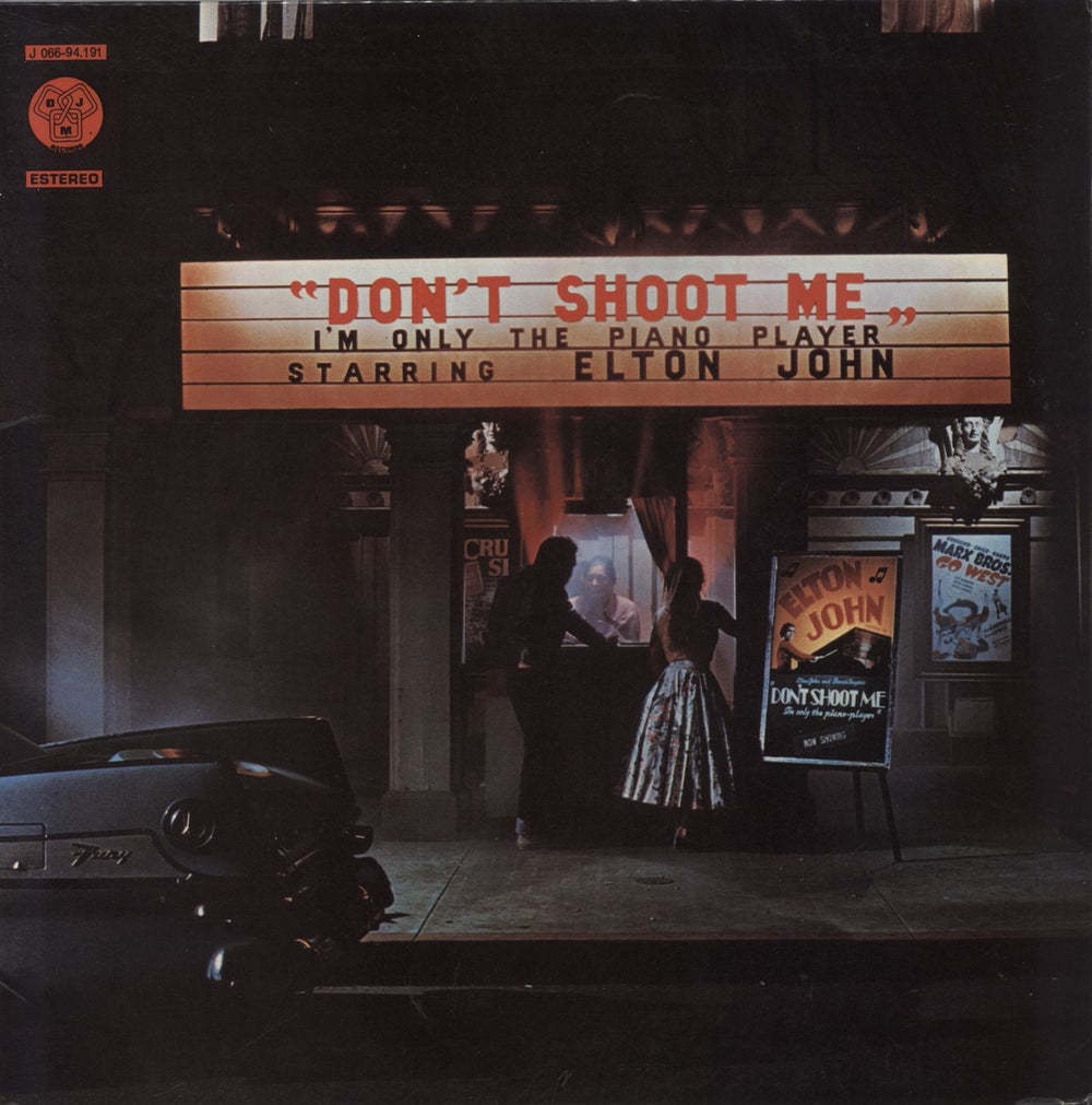 Elton John Don't Shoot Me I'm Only The Piano Player Spanish vinyl LP album (LP record) J06694191