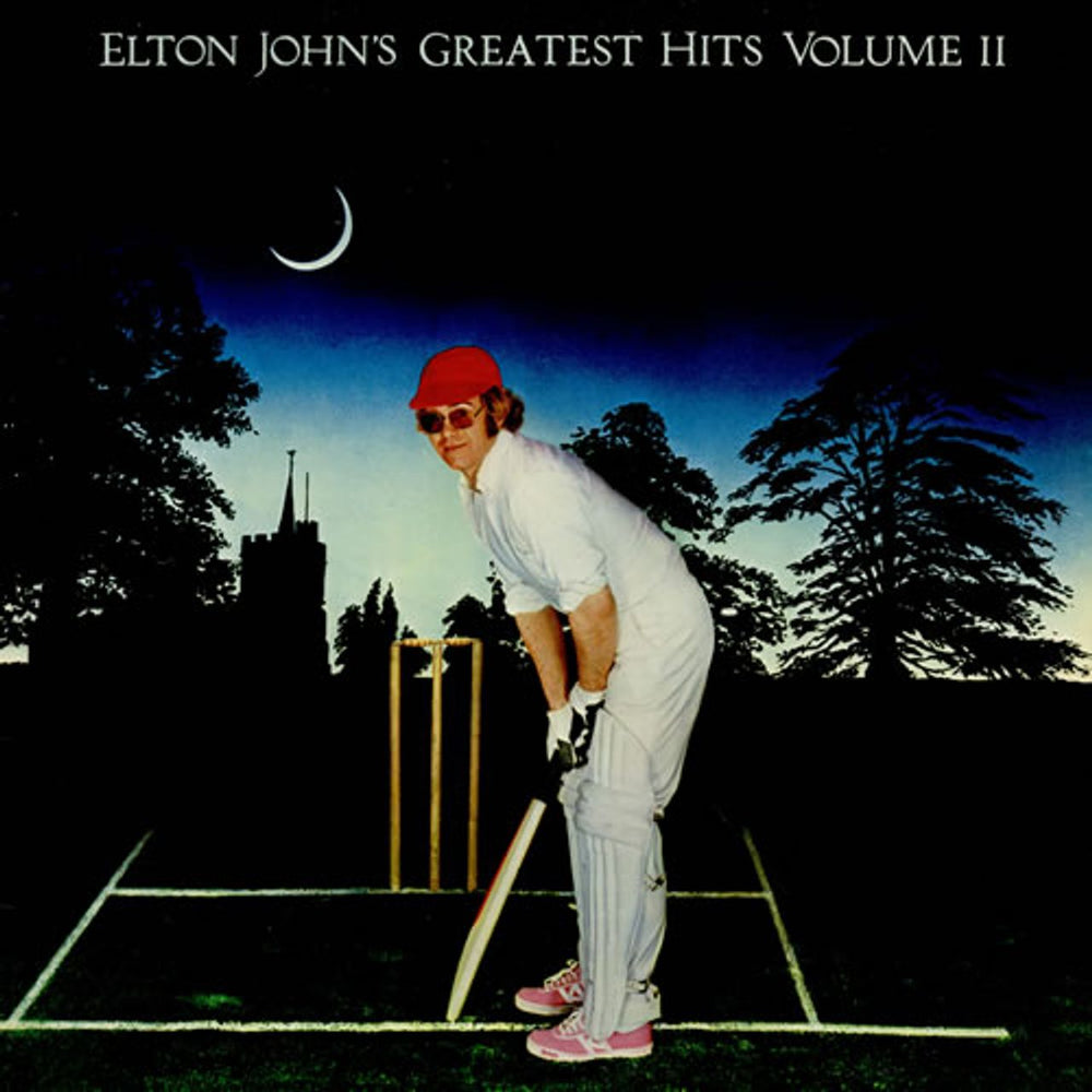 Elton John Greatest Hits Volume II UK vinyl LP album (LP record) DJH20520