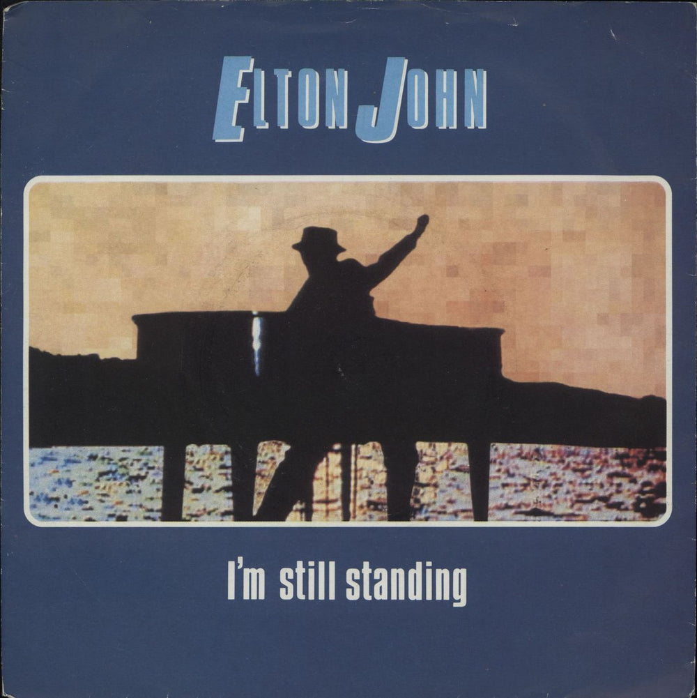 Elton John I'm Still Standing UK 7" vinyl single (7 inch record / 45) EJS1