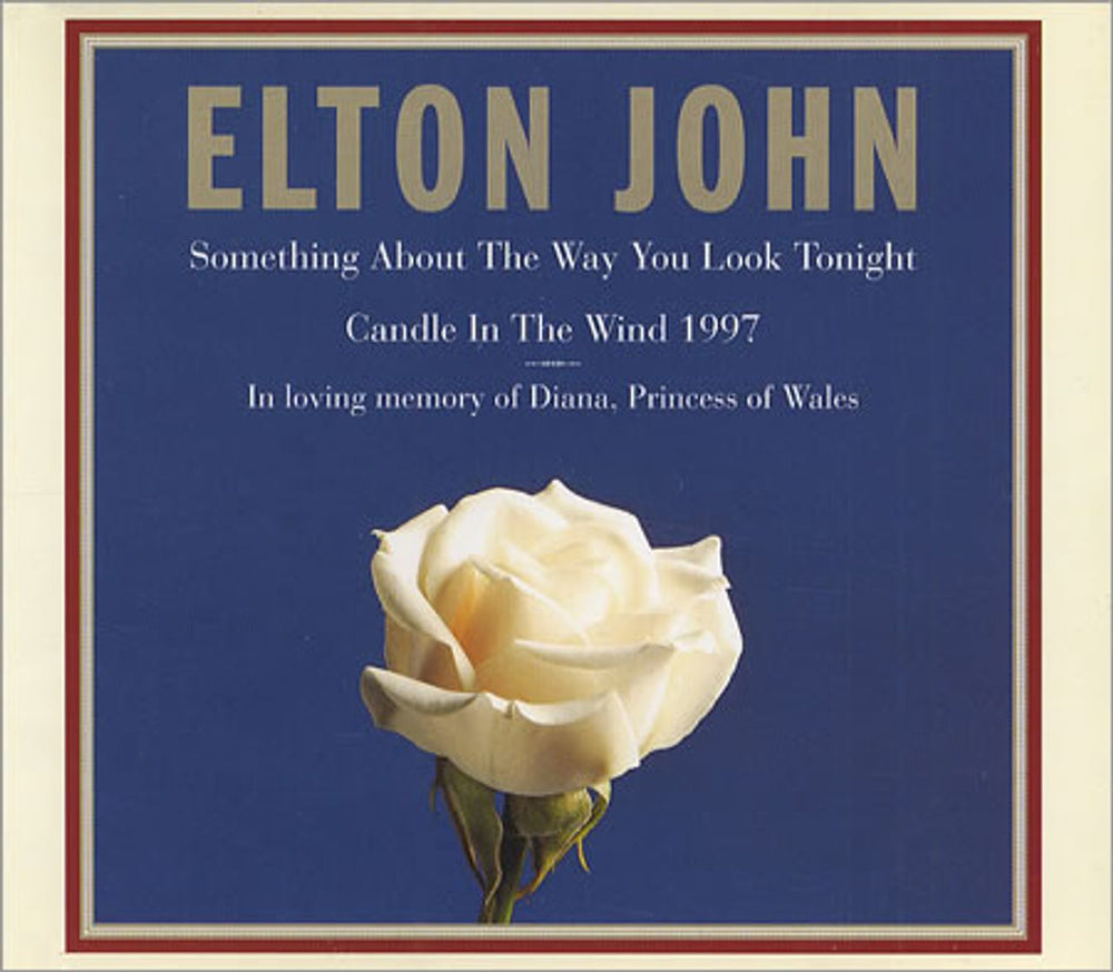 Elton John Something About The Way You Look Tonight UK CD single (CD5 / 5") PTCD1/568109-2