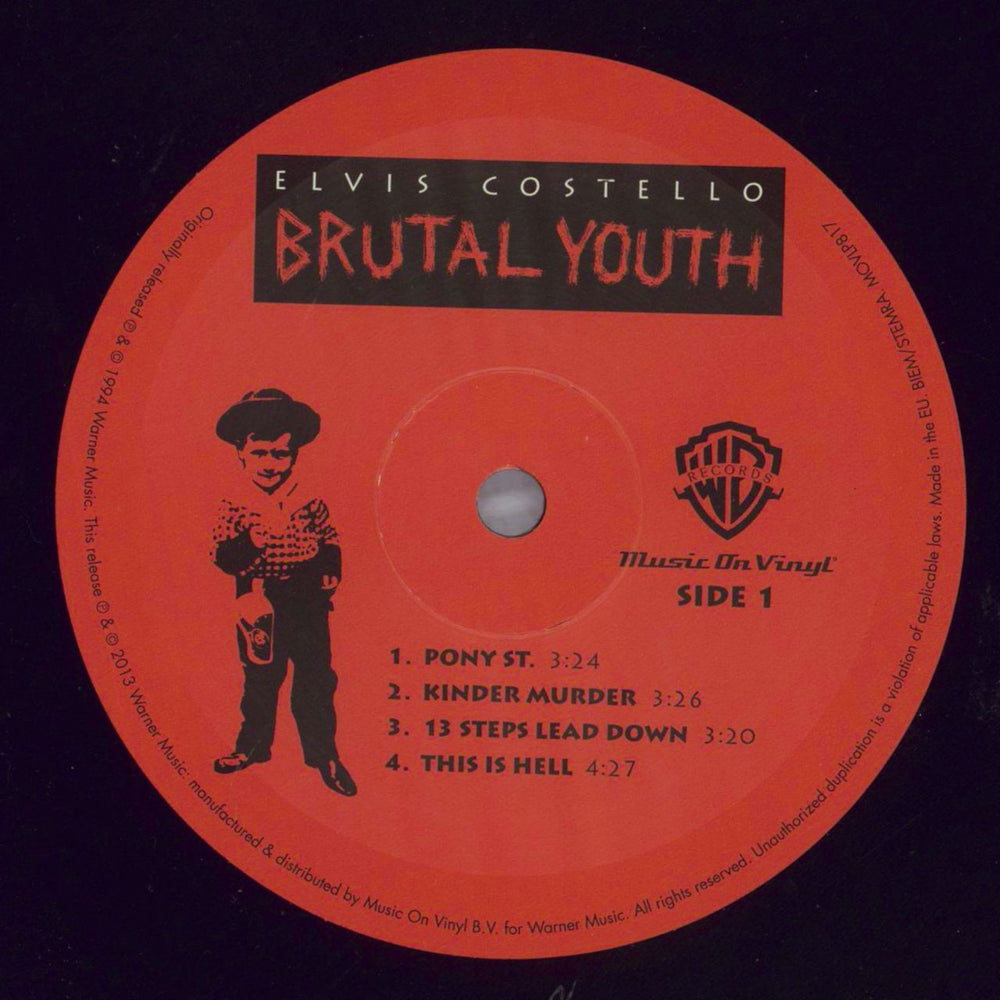 Elvis Costello Bruth Youth - 180gram Vinyl UK 2-LP vinyl record set (Double LP Album) COS2LBR823708