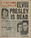 Elvis Presley Daily Mirror UK magazine