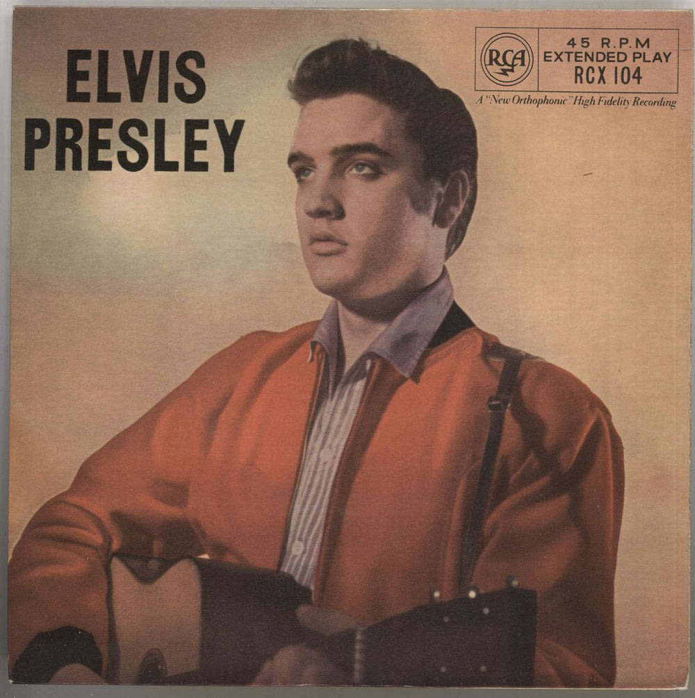 Elvis Presley Elvis Presley EP - JU58/1 UK 7" vinyl single (7 inch record / 45) RCX-104