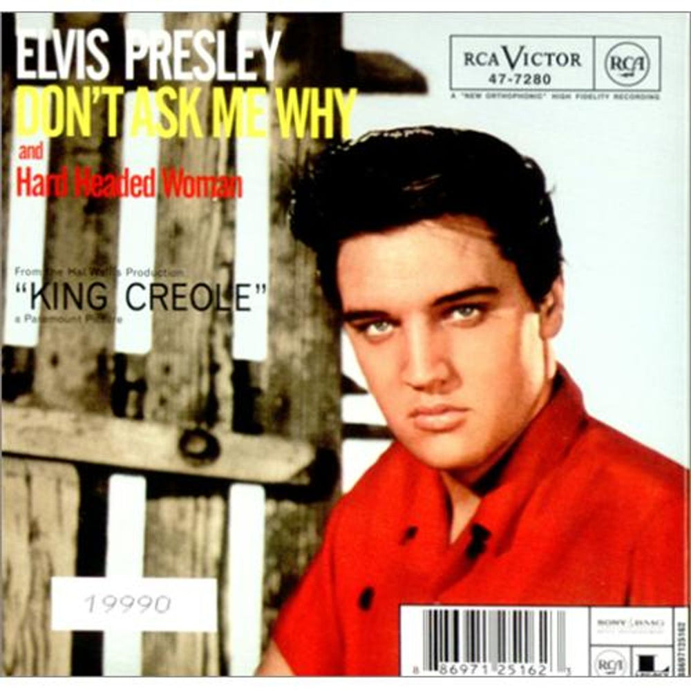 Elvis Presley Hard Headed Woman UK CD single (CD5 / 5") ELVC5HA410768