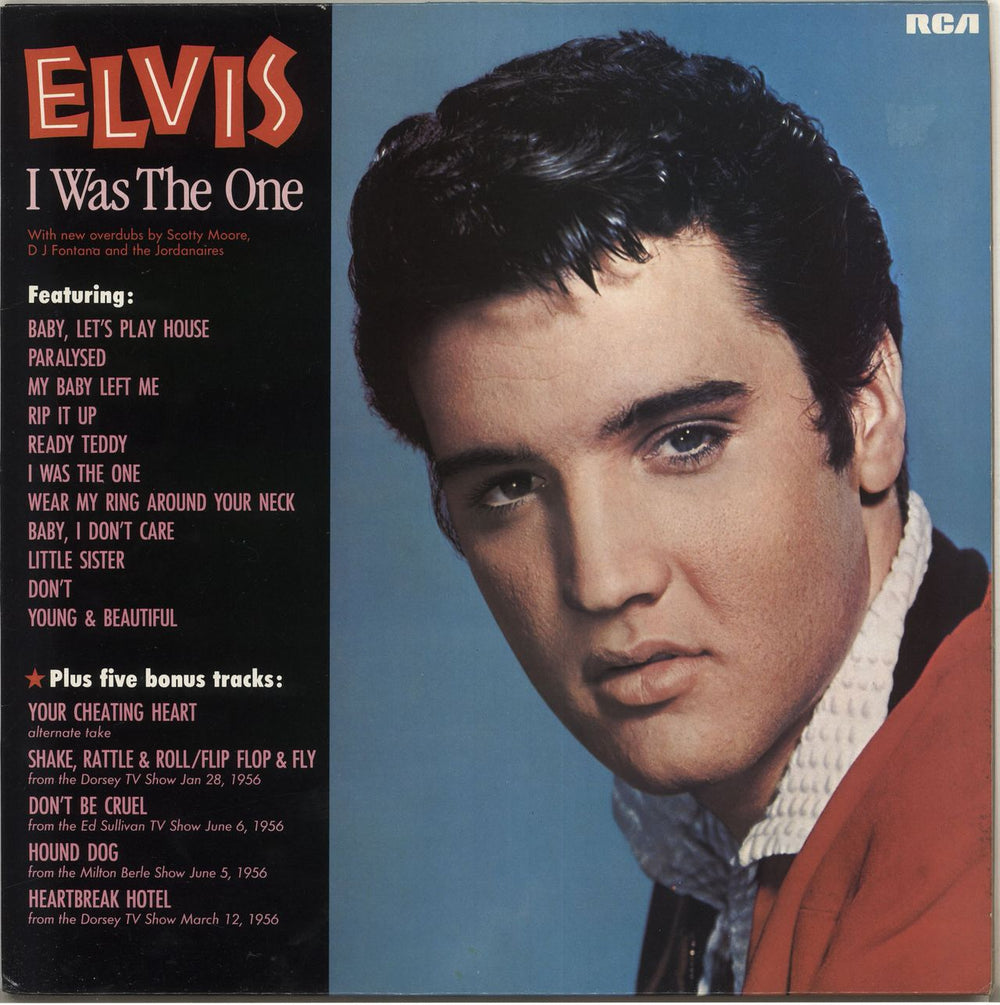 Elvis Presley I Was The One UK vinyl LP album (LP record) RCALP3105