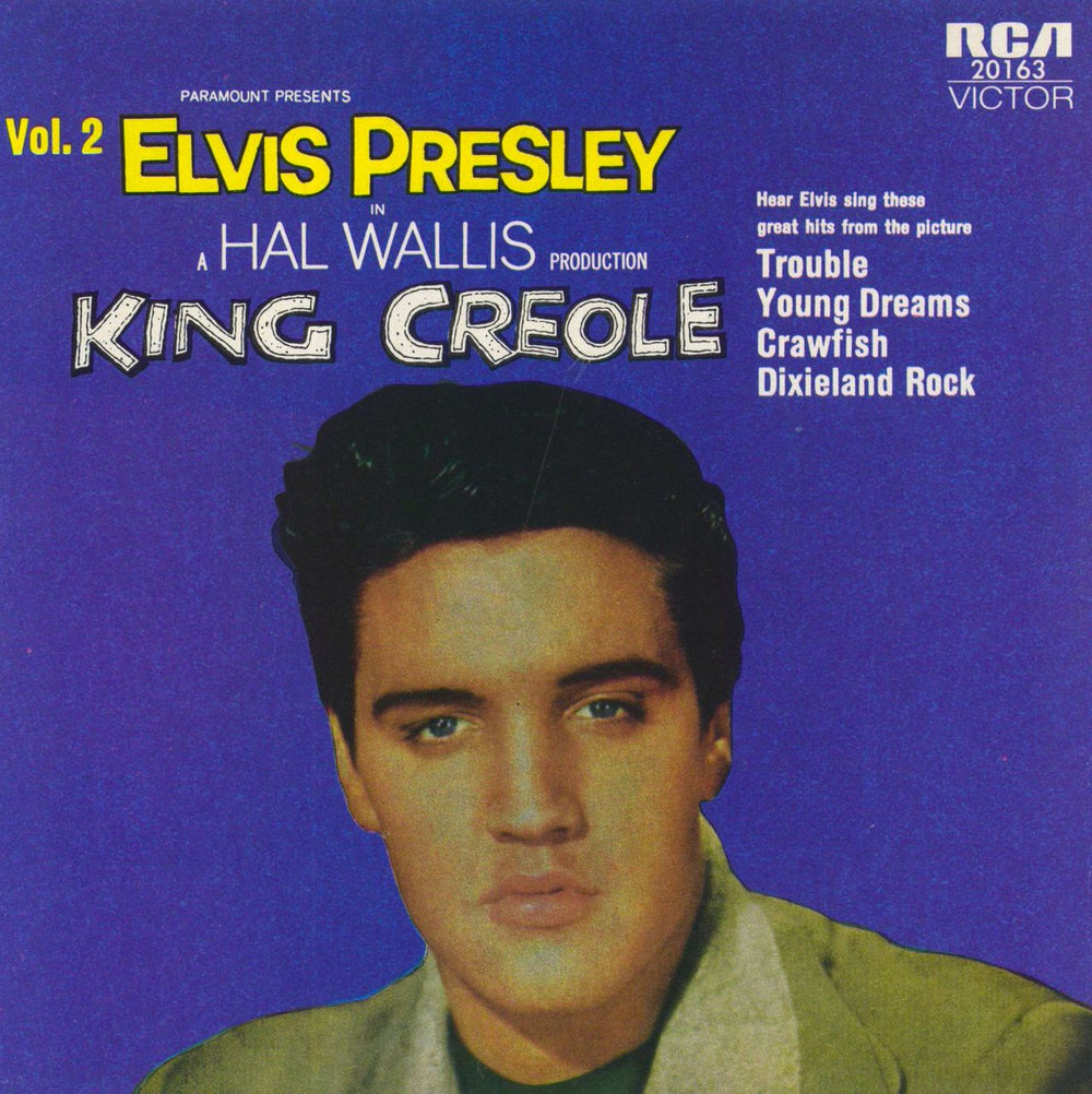 Elvis Presley King Creole Vol. 2 Australian 7" vinyl single (7 inch record / 45) 20163